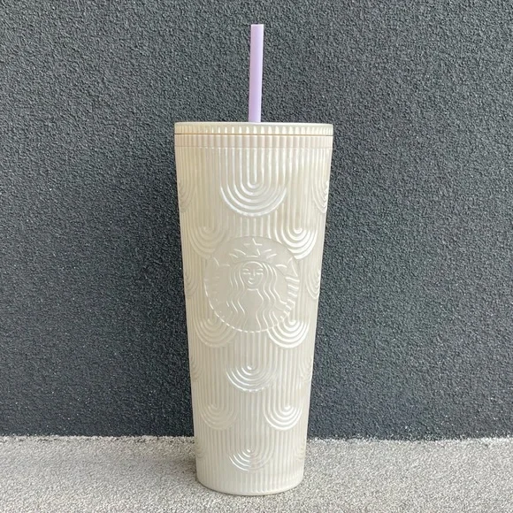 Starbucks | Accessories | Starbucks 223 Spring White Mermaid Cold Cup  Tumbler 24oz | Poshmark